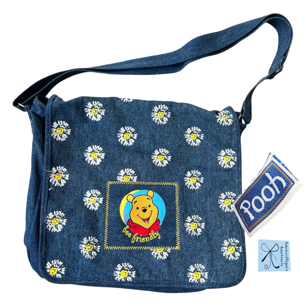Pooh Disney Winnie the Pooh bee friendly Messenger Crossbody Bag